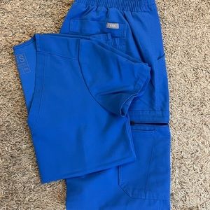 Yola Skinny small bottoms with altered waistband & casma xxs top